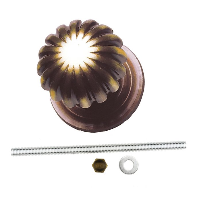 HDD Poignée de porte fixe 'Top Mandarin' bronze