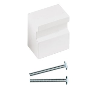 HDD Fixed doorknob X-Treme white