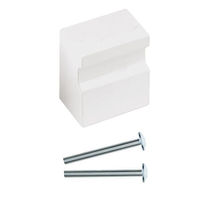 HDD Bouton de porte fixe X-Treme blanc pour l'intérieur