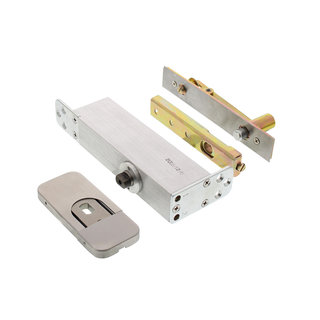 Intersteel Intersteel Pivot door hinge up to 75 kilo brushed stainless steel