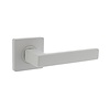 Intersteel Intersteel Door handle Hera on square rosette 55x55x10 mm white