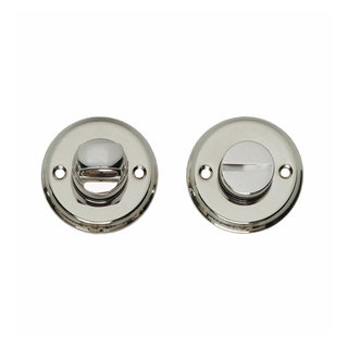 Intersteel Intersteel Rosette toilet/bathroom closure screw hole nickel