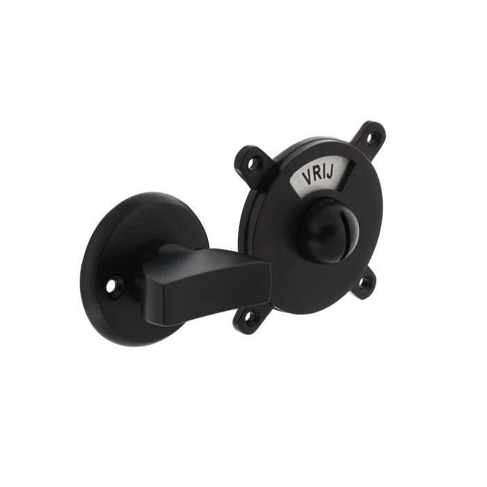 Intersteel Intersteel Toilet/bathroom closure George 'vrij/bezet' black