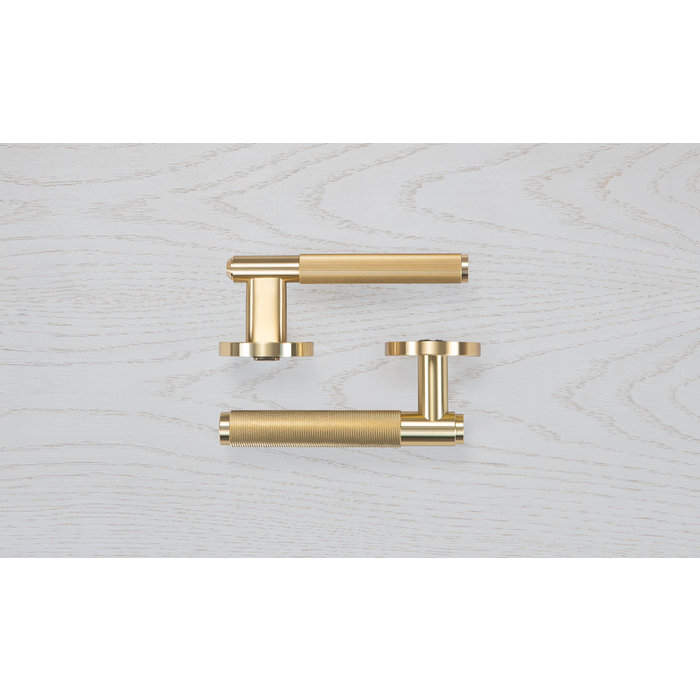 Buster+Punch Black door handles from Buster & Punch with 'linear' cut handle