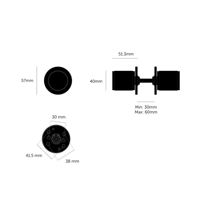 Buster+Punch Deurknop / Linear/ RVS / Buster+Punch