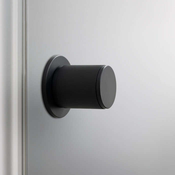 Buster+Punch Doorknob / Linear / Welders Black