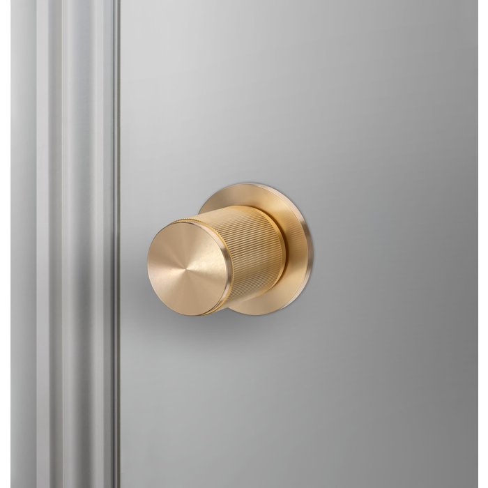 Buster+Punch Doorknob / Linear / Brass / Buster+Punch
