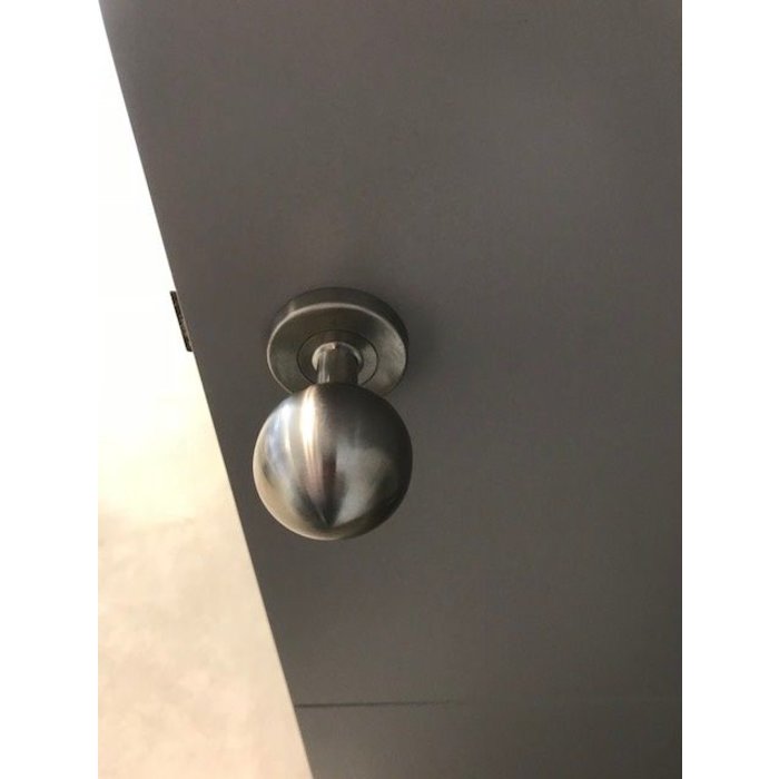 HDD Door handles/door knobs Boccia stainless steel look