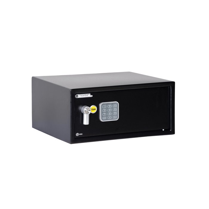 Assa Abloy Coffre-fort privé simple pour ranger ses affaires en toute sécurité avec clavier numérique. Contenu : 24 litres