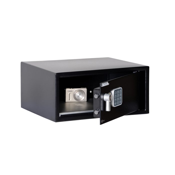 Assa Abloy Simple private safe to store belongings safely with digital keypad. Content: 24 liters