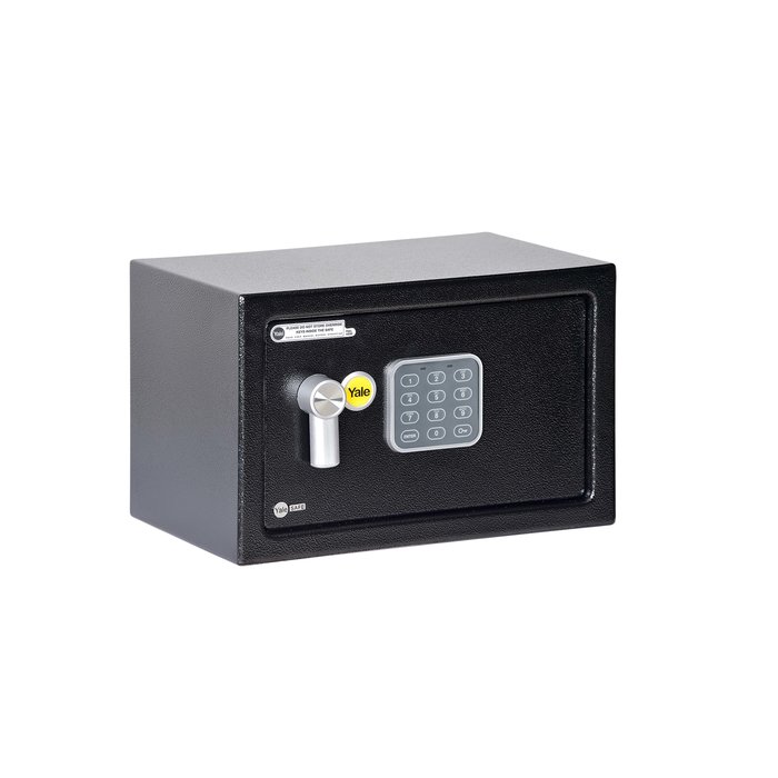 Assa Abloy Einfacher privater Safe zur sicheren Aufbewahrung kleiner Gegenstände mit digitaler Tastatur. Inhalt: 8,6 Liter