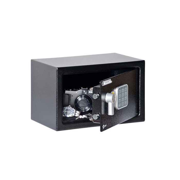 Assa Abloy Simple private safe to safely store small items with digital keypad. Content: 8.6 Liter