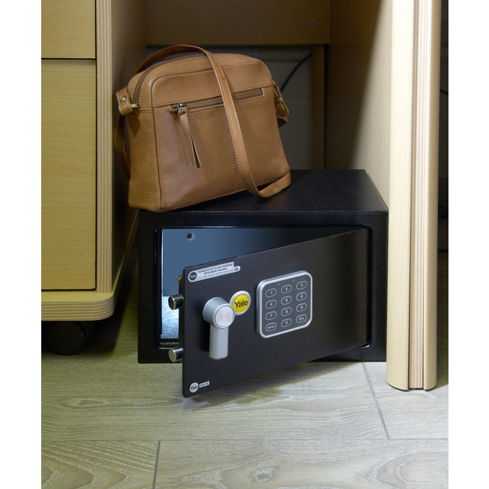 Assa Abloy Coffre-fort privé simple pour stocker en toute sécurité de petits objets avec clavier numérique. Contenu : 8,6 litres