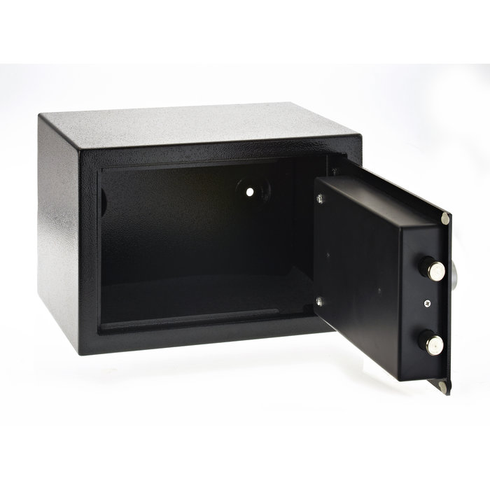 Assa Abloy Einfacher privater Safe zur sicheren Aufbewahrung von Gegenständen mit digitaler Tastatur. Inhalt: 16,3 Liter