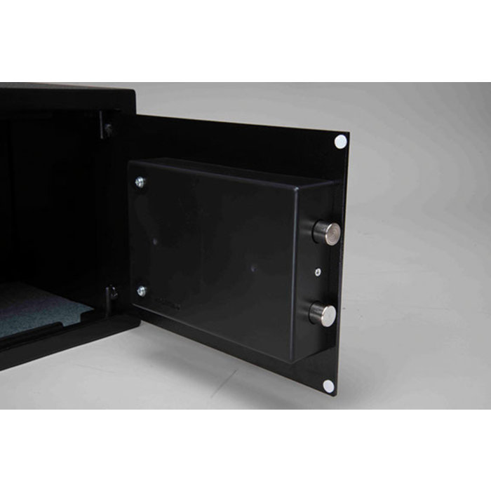 Assa Abloy Coffre-fort privé simple pour ranger ses affaires en toute sécurité avec clavier numérique. Contenu : 16,3 litres