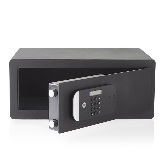Assa Abloy SKG2 certified Laptop safe with LED illuminated keypad. Suitable for 15.6 inch laptop