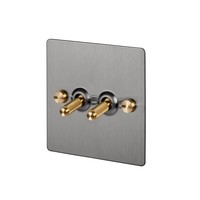 2G Toggle switch / Steel