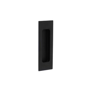 Intersteel Intersteel Sliding door bowl rectangle 120x40 mm blind matt black