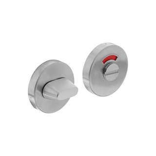 Intersteel Intersteel Rosette WC-/Badverschluss rund verdeckt Edelstahl gebürstet 8 mm