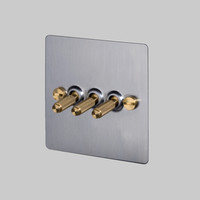 3G Toggle switch / Steel