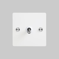 1G Intermediate Toggle switch / White