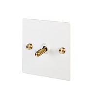 1G Intermediate Toggle switch / White