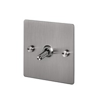1G Intermediate Toggle switch / Steel