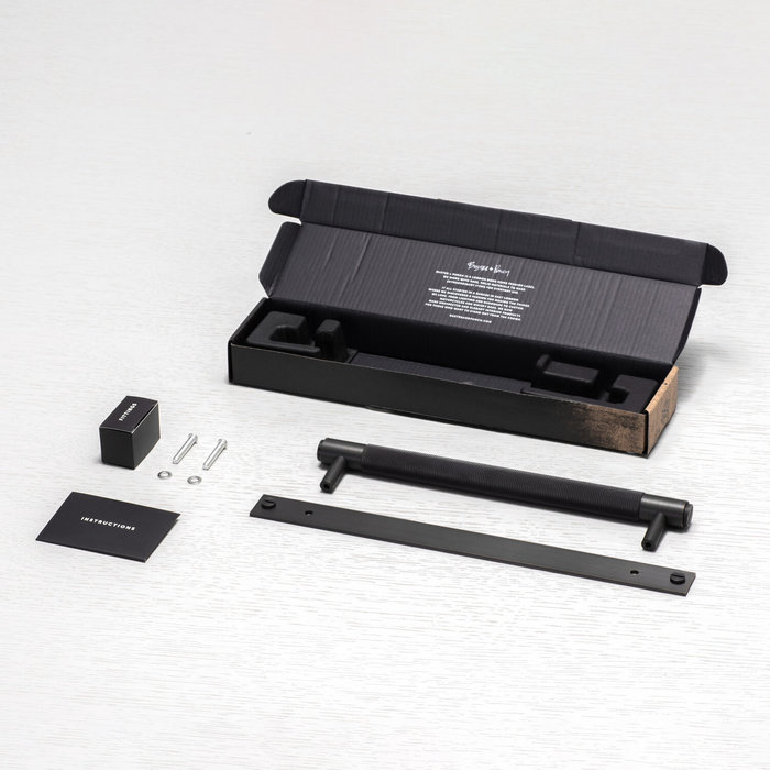 Buster+Punch Smoked Bronze meubelgreep / Plaat / Cross / Buster&Punch