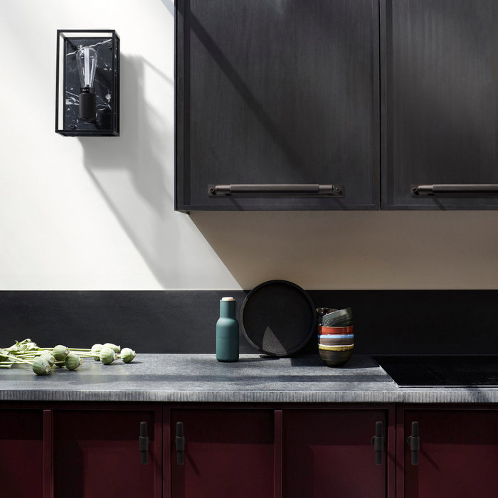 Buster+Punch Smoked Bronze meubelgreep / Plaat / Cross / Buster&Punch