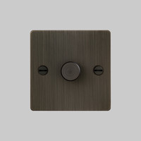 1G Dimmer switch / Smoked Bronze / Buster+Punch