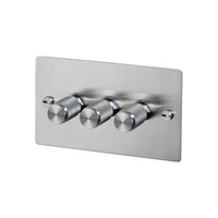 3G Dimmer switch / Steel / Buster+Punch