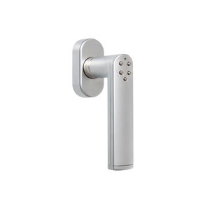 Assa Abloy Poignée de fenêtre Yale code handle, chrome mat