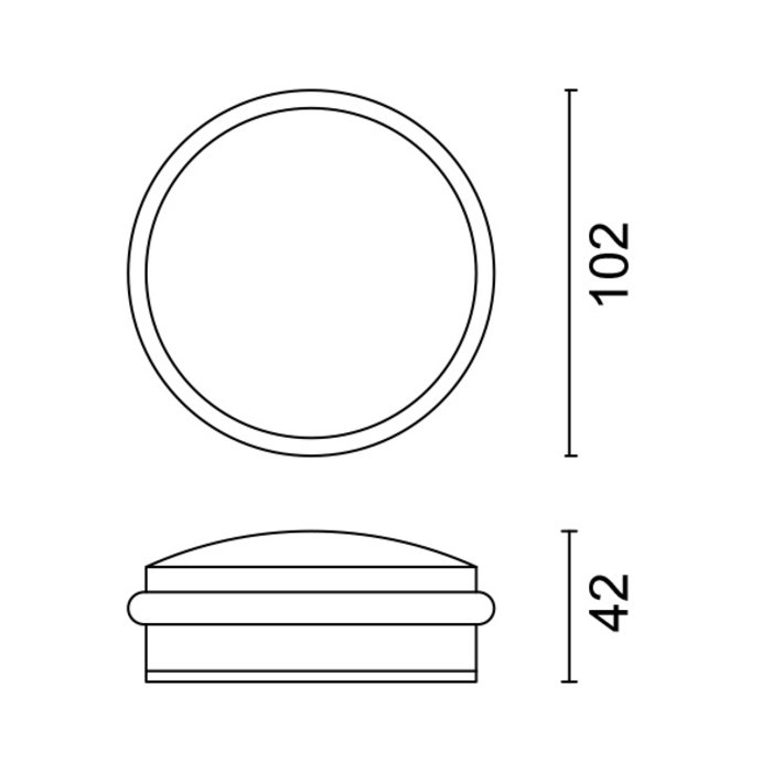HDD Zware vloerdeurstop 1,25 kg RVS