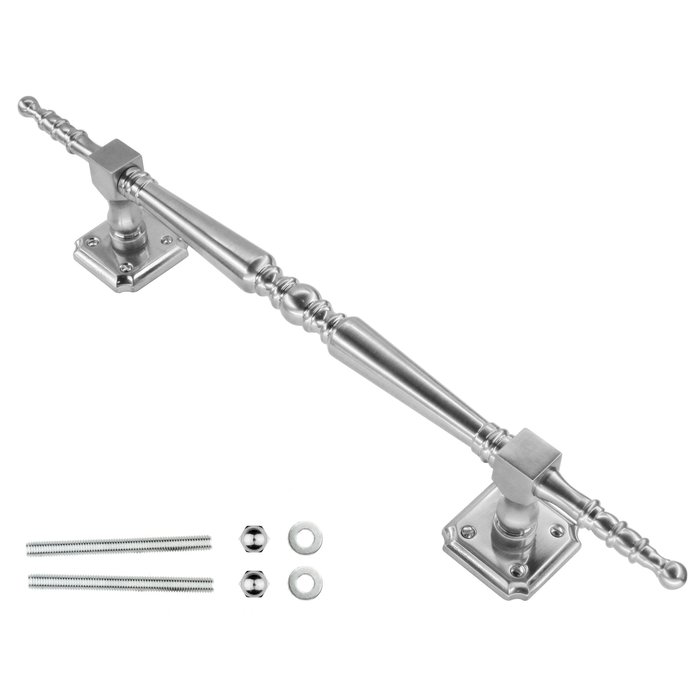 HDD Edelstahl-Türgriff "Rubens" T 260/418 - Durchsteckmontage