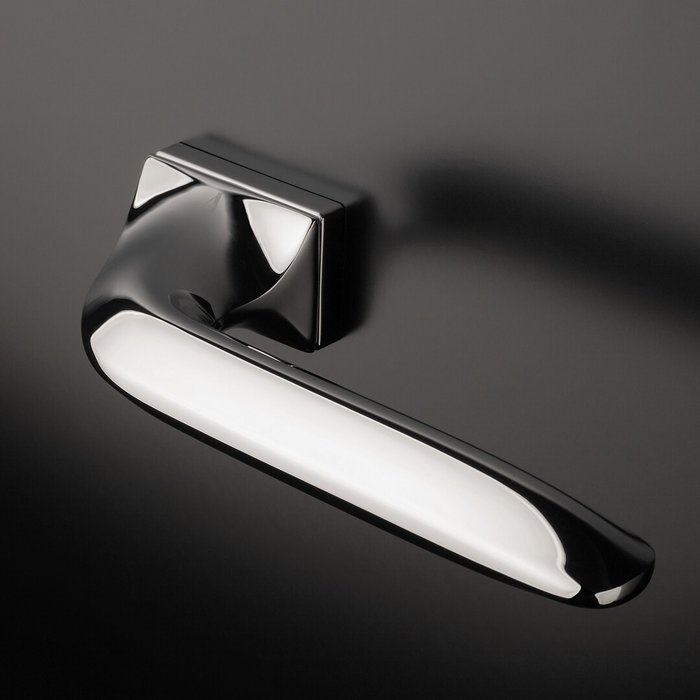Aprile Aprile door handles GLADIOLA Chrome polished rectangular 50x33 mm