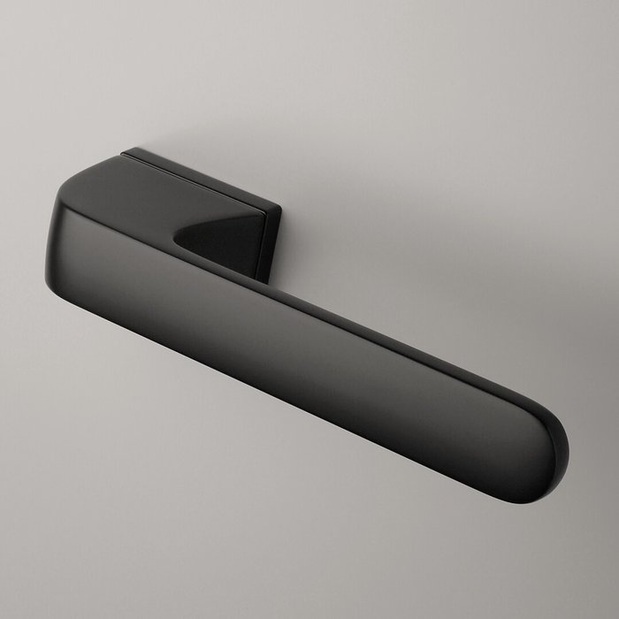 Aprile Aprile Türgriffe PLUMERIA schwarz rechteckig 50x33 mm