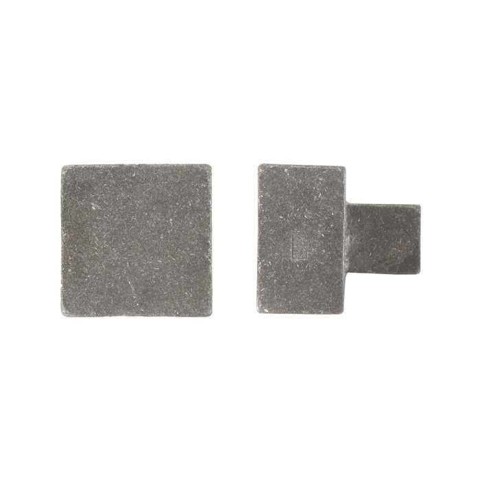 Dauby Piece furniture knob PQ-45 raw metal 45mm