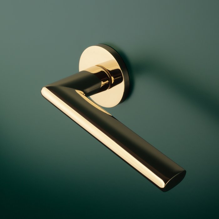 Aprile Poignées de porte solides Aprile KALMIA PVD or Ø 53x7 mm