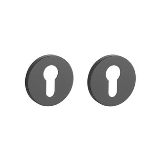 Aprile Black Aprile cylinder plates round Ø 53x7mm