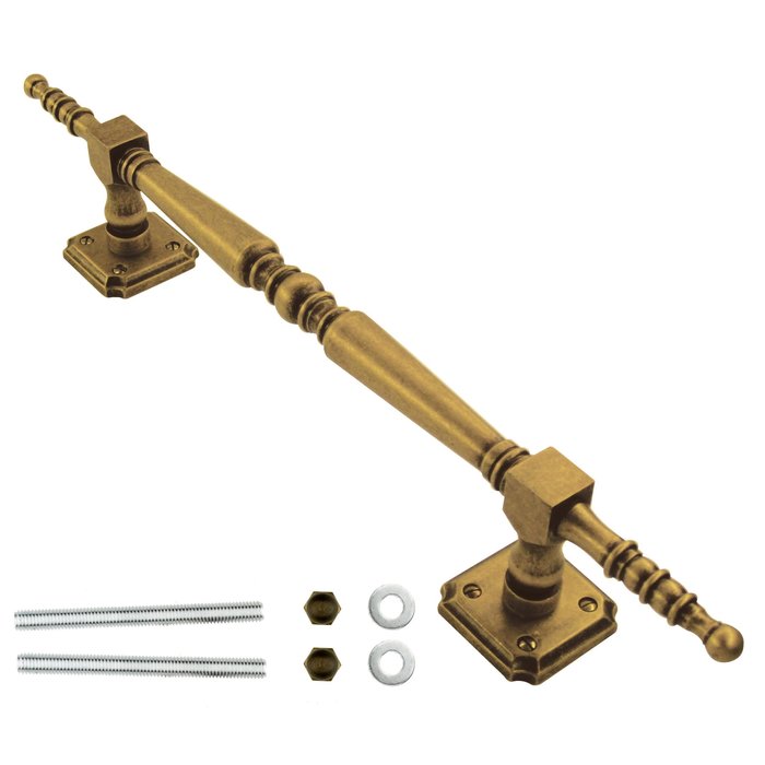 HDD Deurgreep "Rubens" T 260/418 Old Yellow - doorgaande bevestiging