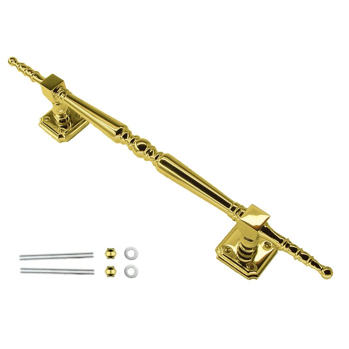 HDD Türgriff „Rubens“ T 260/418 Gold nicht lackiert – durchgehende Montage