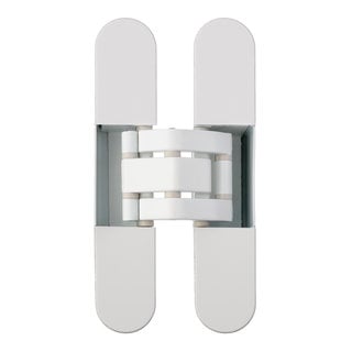 Otlav White invisible 3D hinge Otlav IN230120 - 120x23mm 60kg/2