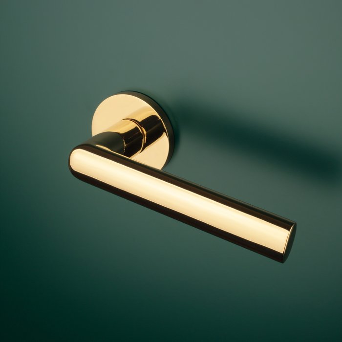 Aprile Massive Aprile Türgriffe SILENA Gold PVD Ø 53x7 mm