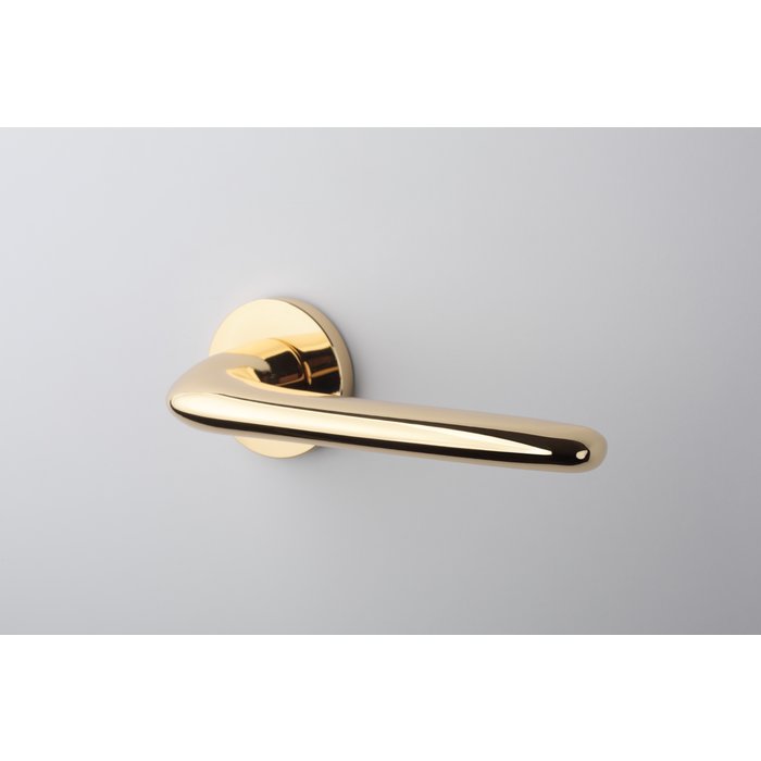 Aprile Massieve Aprile deurklinken AZALIA goud gepolijst rond Ø 52x7 mm