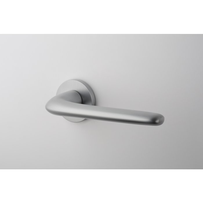 Aprile Solid Aprile door handles AZALIA matt Chrome round Ø 52x7 mm