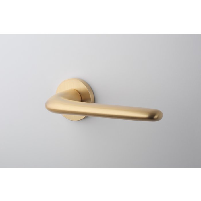 Aprile Massive Aprile Türgriffe AZALIA mattgold rund Ø 52x7 mm