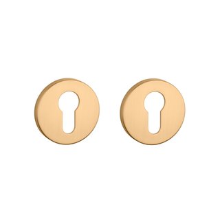 Aprile Aprile Zylinderplatten rund Ø 52x7mm matt Gold