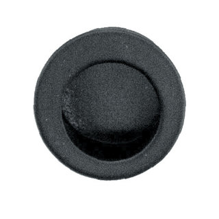 HDD Sliding door bowl FRA fingertip Ø 29 mm black each