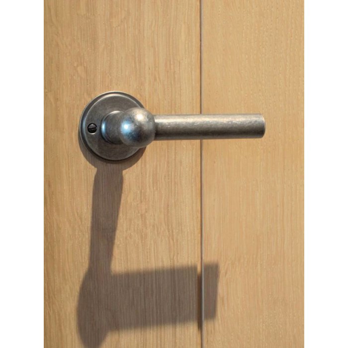 HDD Poignées de porte anciennes en argent Petana L+L