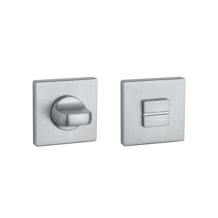 Aprile Aprile toilet set square 52x52x7mm Chrome Satin